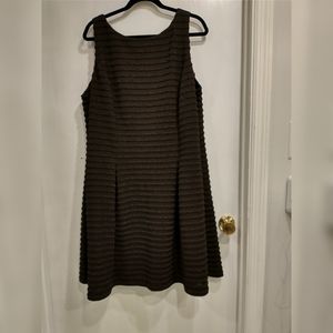Taylor black and purple sparkle dress 18W